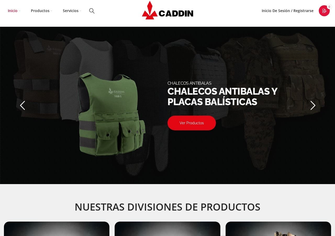 Sitio web de CADDIN