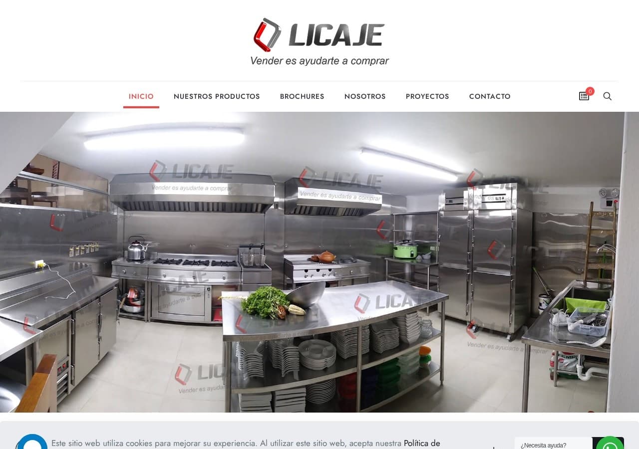 Sitio web de Licaje