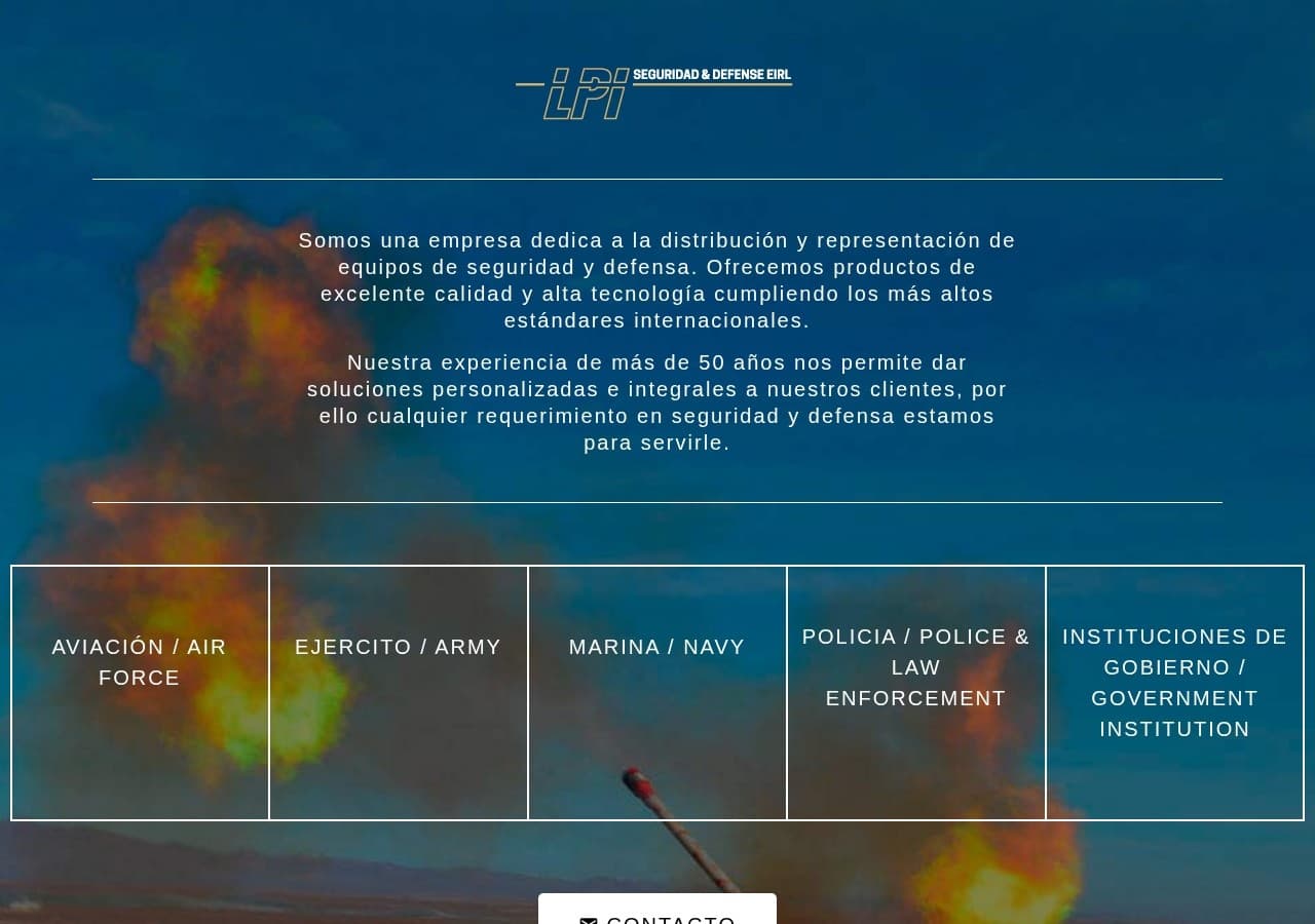 Sitio web de LPI Defense